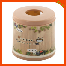 Conical Plastic Round Top Tissue Boxes for Home (FF-5011-1)
